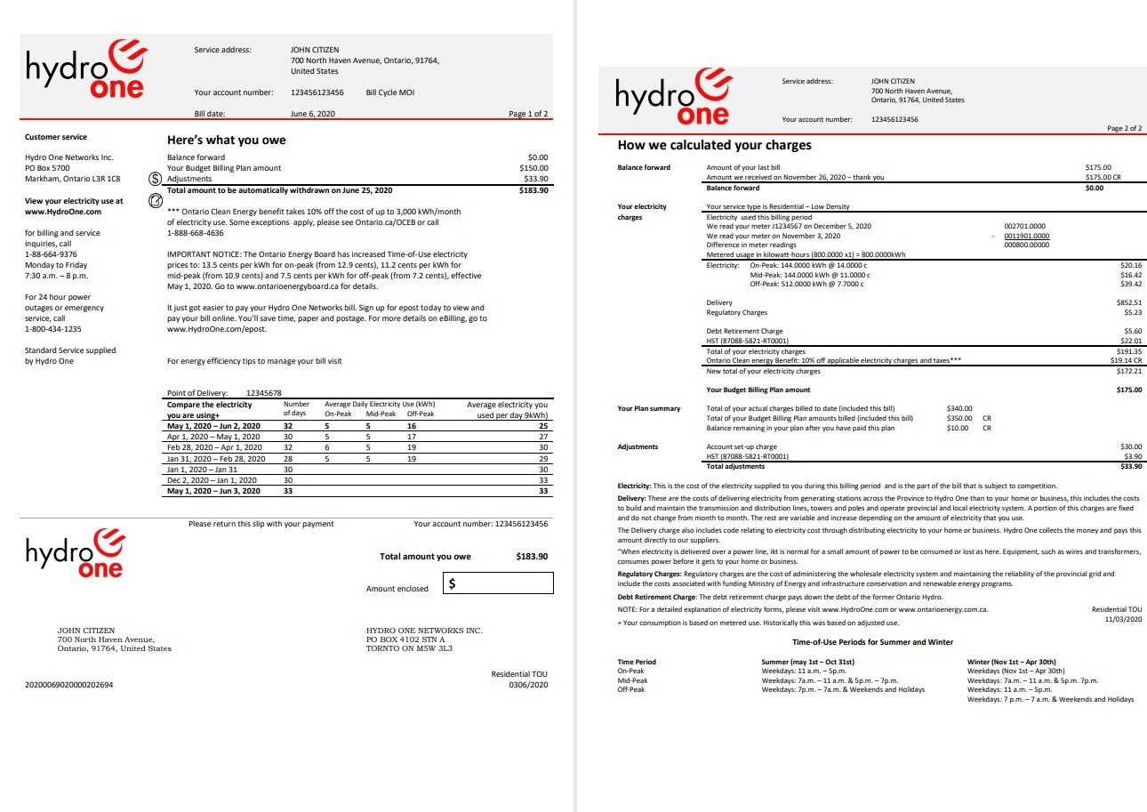  Minol USA business utility bill 